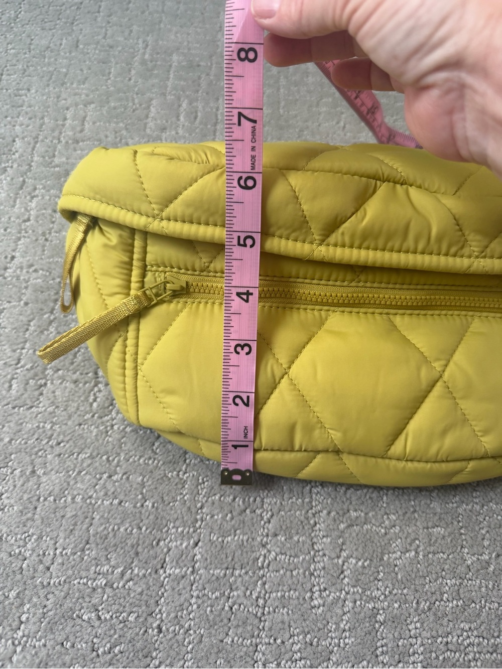 NWOT Vera Bradley Portnoy Belt Bag Crossbody in Golden Olive - Featherweight - Picture 5 of 9